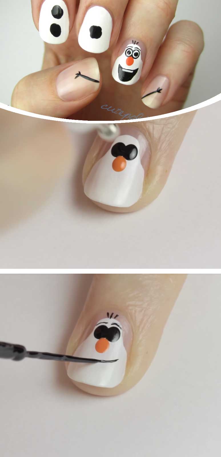 Easy DIY Christmas Nail Art Designs - DIY Cuteness