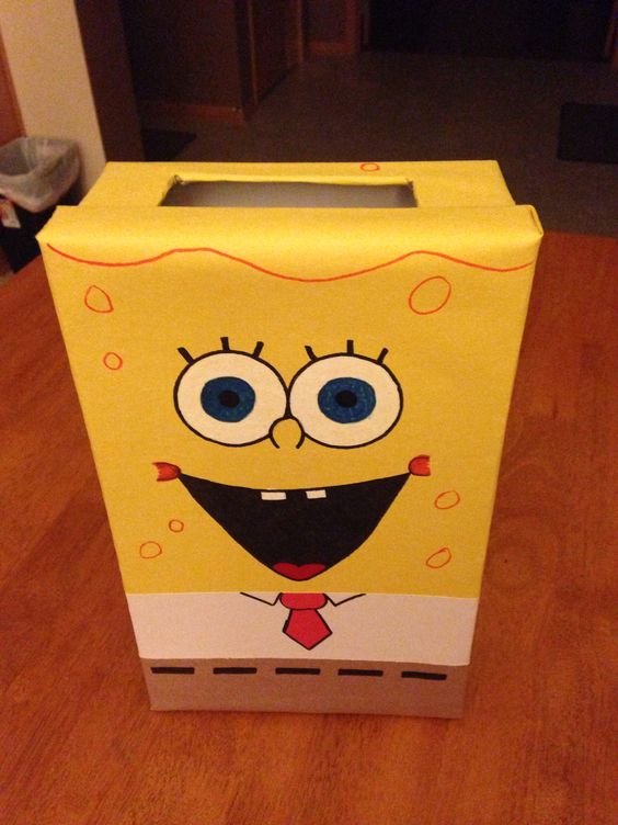 Spongebob valentines box