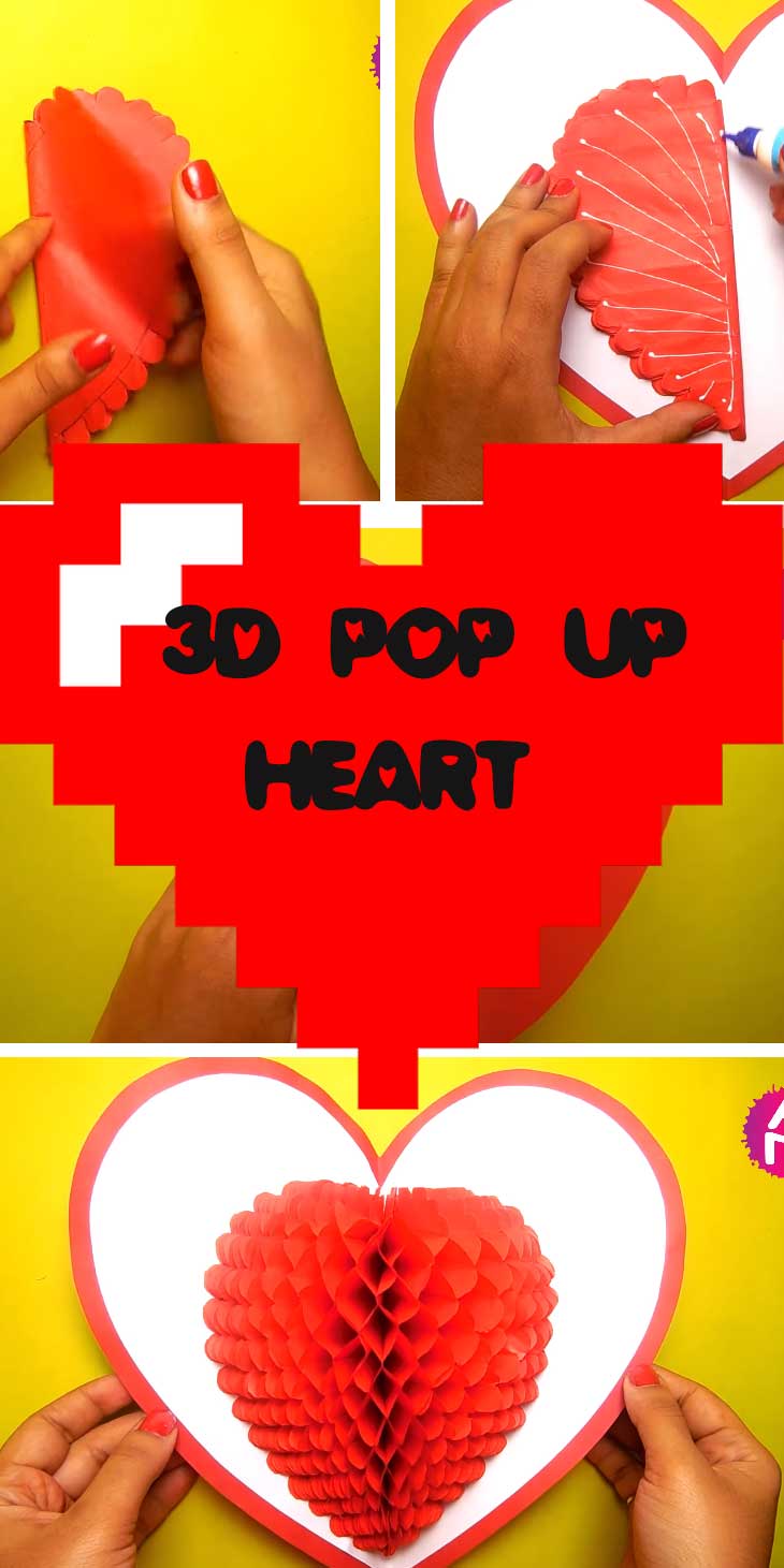 3D Pop-up Heart