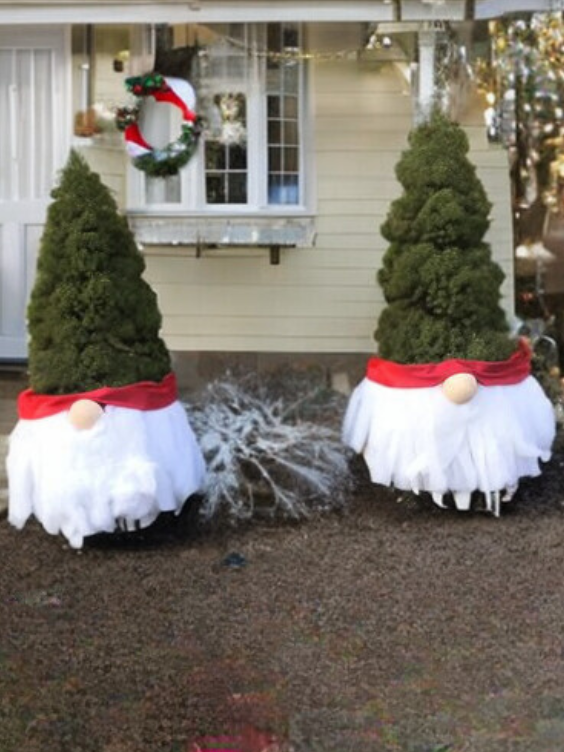 10+ Adorable DIY Tree Gnomes