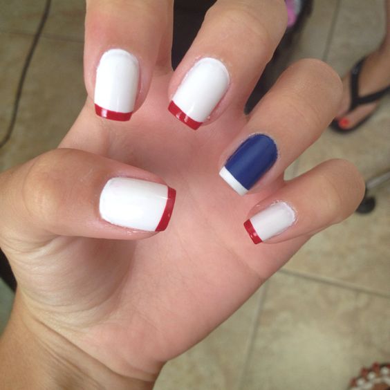 4th of July Nails
