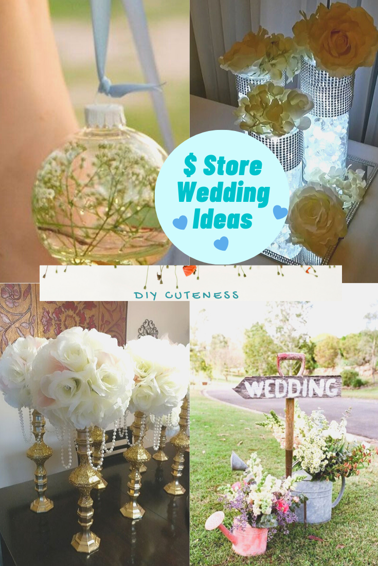 Dollar Store Wedding Ideas
