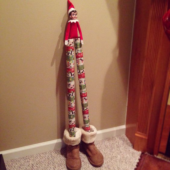 Wrapping Paper Stilts