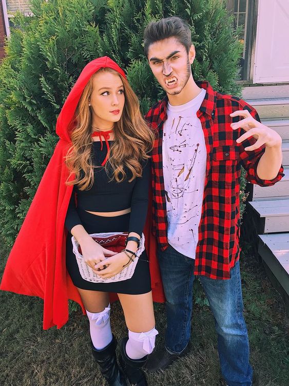 Red Riding Hood & Wolf