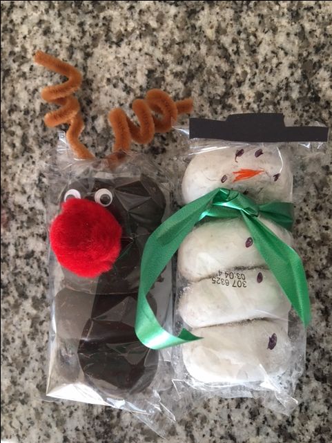 Donut Reindeer & Snowman