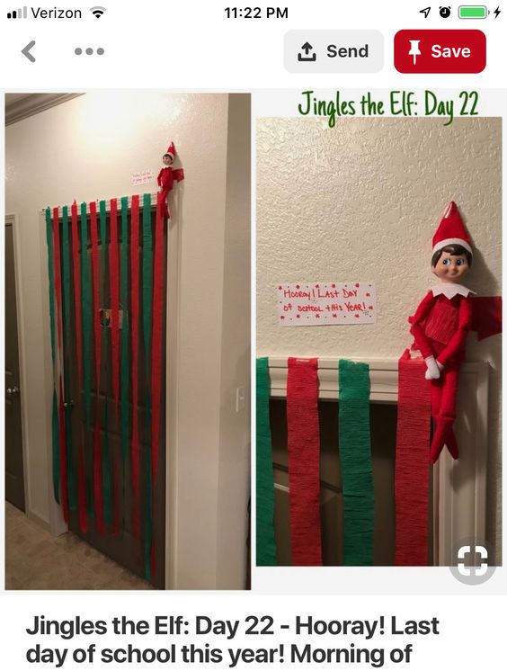 elf on the shelf returns ideas