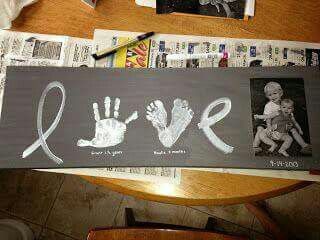 Love Hand & Footprint Art