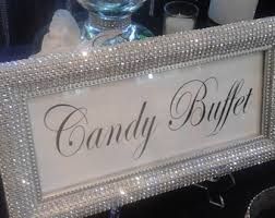Candy Buffet Sign