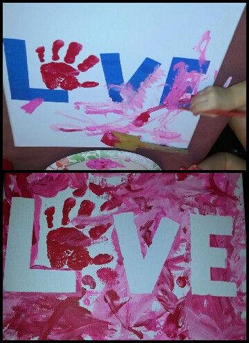 Valentine's Day project for toddlers
