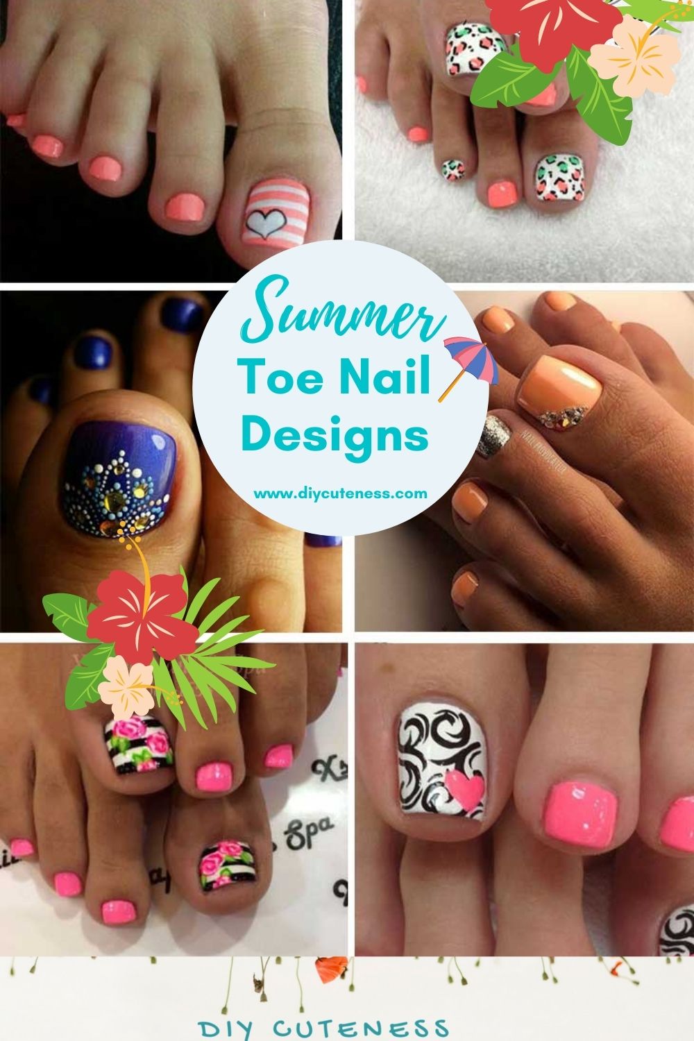 Best Summer Toe Nail Designs - DIY Cuteness
