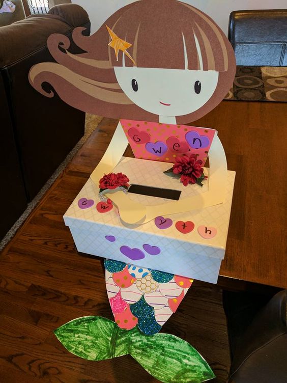 Mermaid Valentines Box