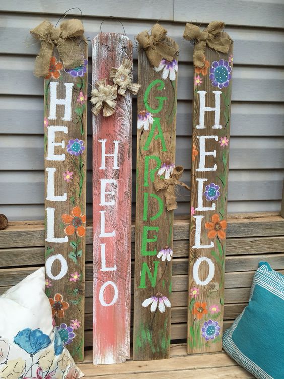 How to Make a Spring Porch Sign