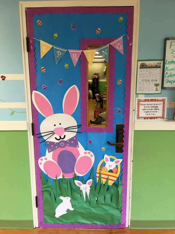 Easter Classroom Door Decor