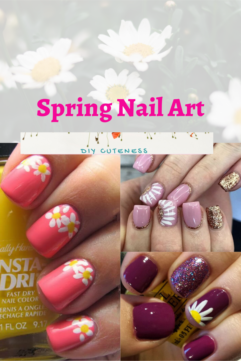 easy DIY spring nail art ideas - Lemon8 Search
