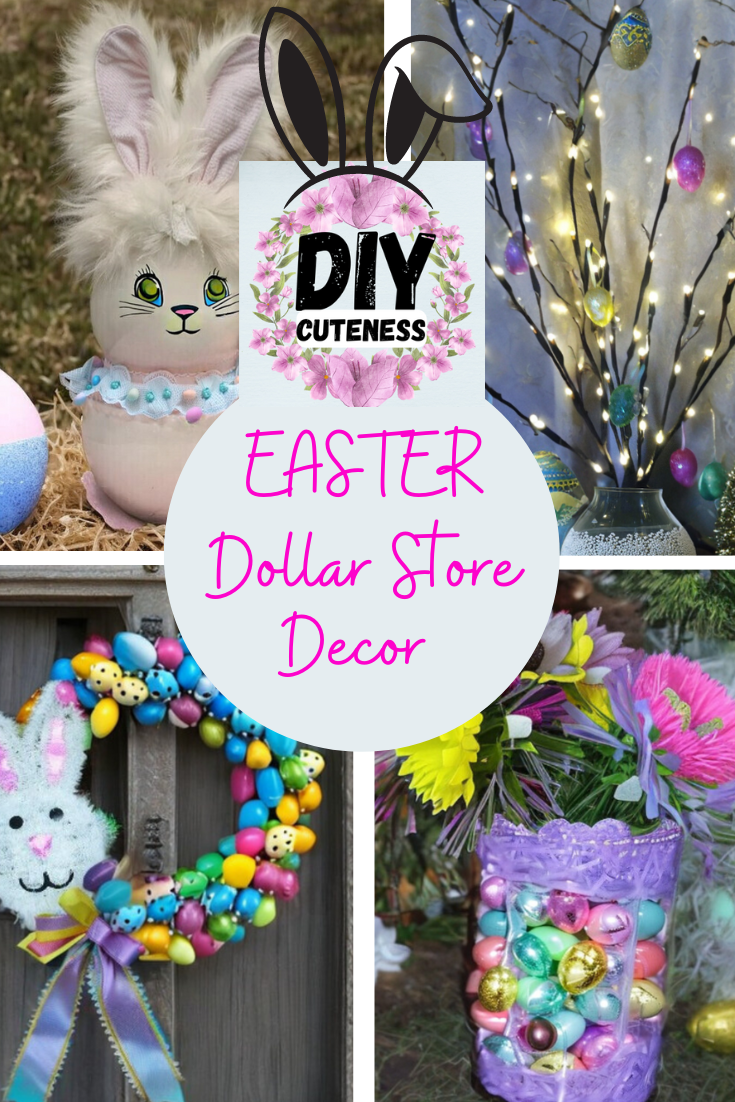 12+ Adorable Dollar Store Easter Decorations 