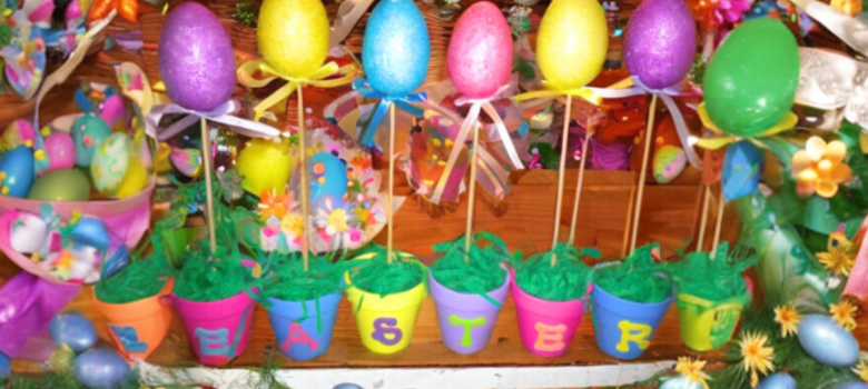 12+ Adorable Dollar Store Easter Decorations