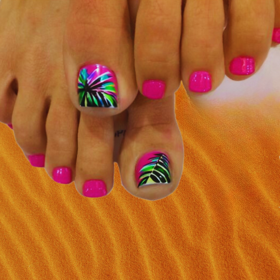 12 Stunning Summer Toe Nail Designs