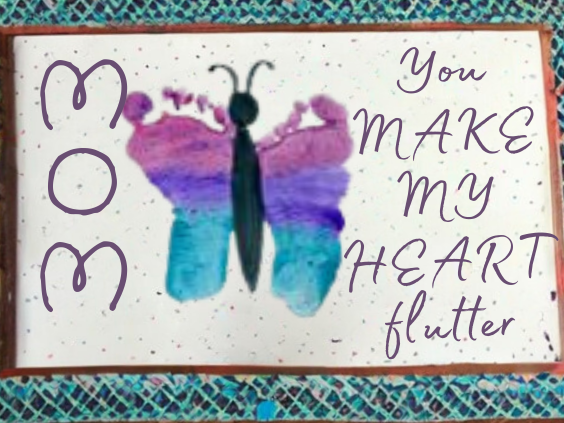 5 Mothers Day Footprint Art Ideas