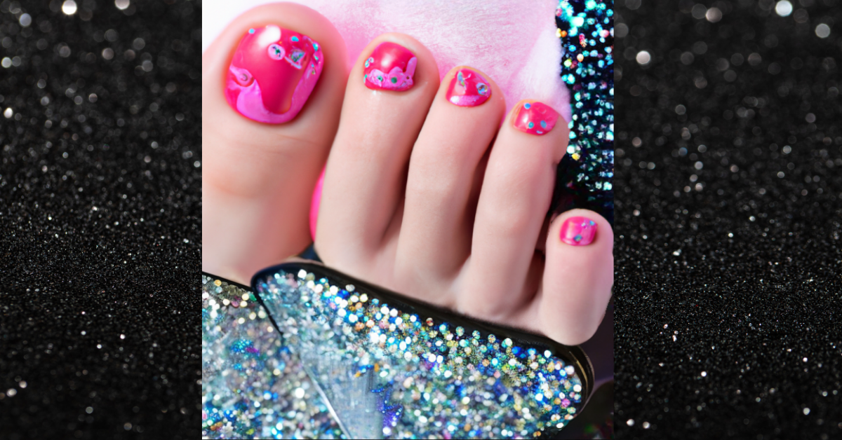 Pin by GlamourPuss Salon and Beautiqu on Pins by you | Toe nails, Summer toe  nails, Gel toe nails
